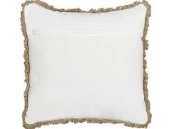 Sæt af 2 pyntepuder PSILOTALES Bomuld 45 x 45 cm Beige Blomstermønster