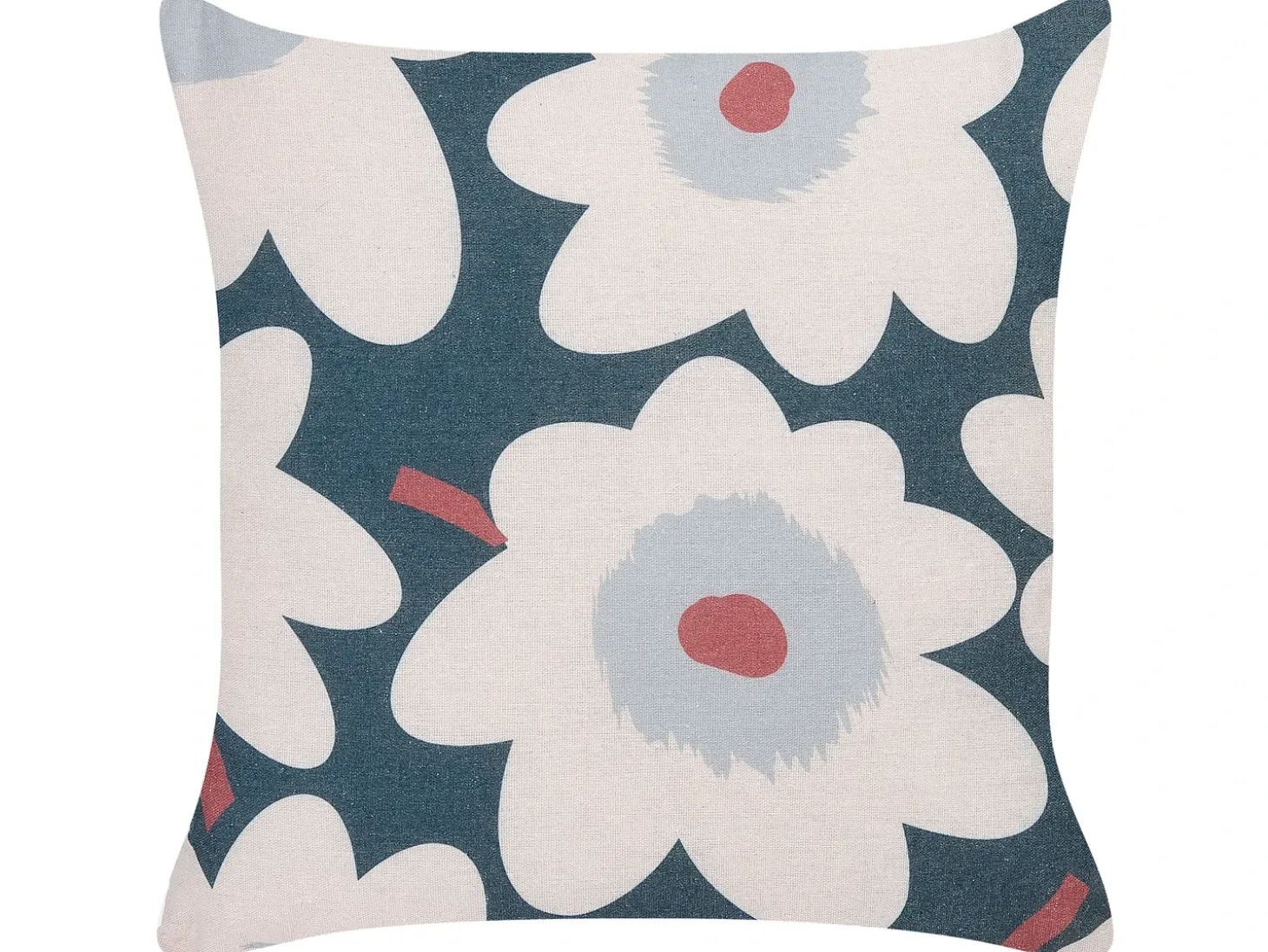 Sæt af 2 pyntepuder SESBANIA 45 x 45 cm Multifarvet Blomstermønster