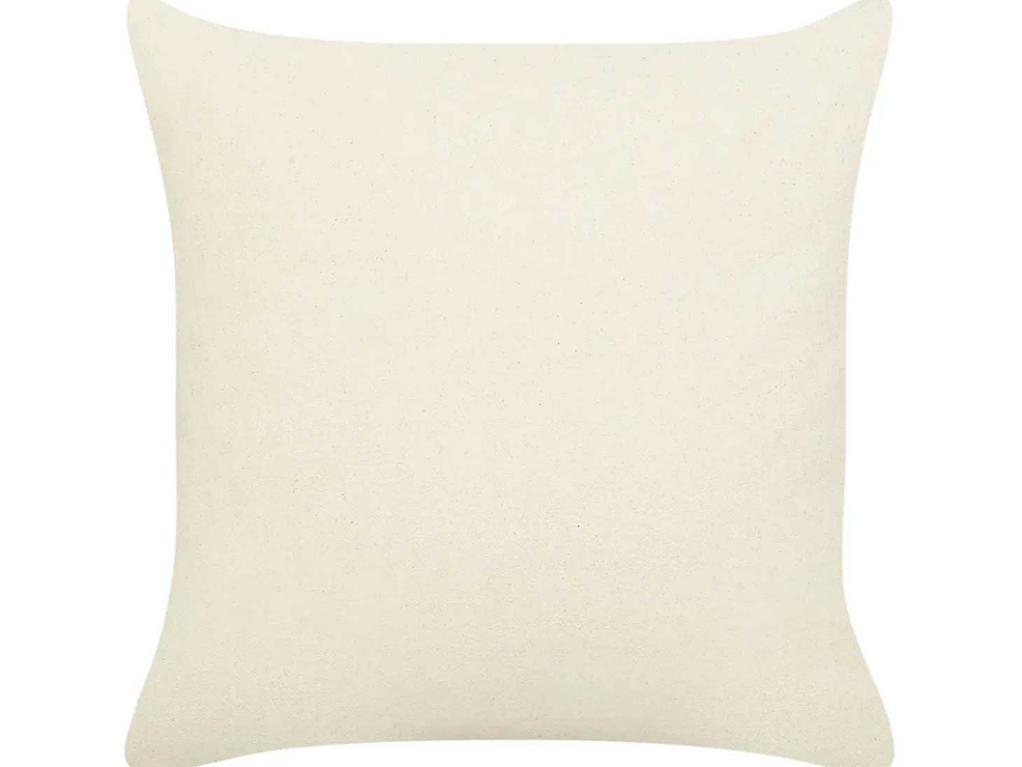 Sæt af 2 pyntepuder SUGARPLUM Bomuld 45 x 45 cm Lys Beige Julemønster