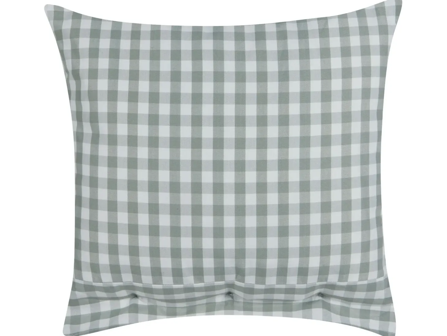 Sæt af 2 pyntepuder TALYA 45 x 45 cm Mintgrøn Ternet mønster