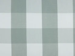 Sæt af 2 pyntepuder TAMNINE 45 x 45 cm Mintgrøn Ternet mønster