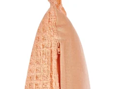 Sæt af 2 pyntepuder TANSY Bomuld 40 x 60 cm Orange Ensfarvet