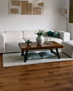Sæt af 2 pyntepuder TELLIMA Bomuld 45 x 45 cm Mintgrøn Geometrisk mønster