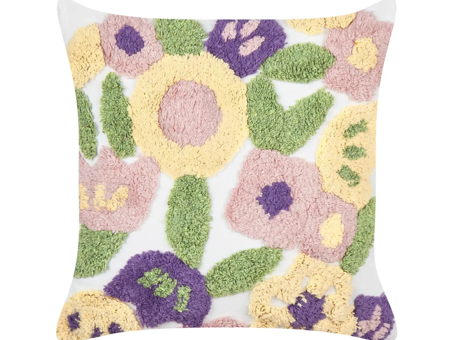 Sæt af 2 pyntepuder TRICORNIO Bomuld 45 x 45 cm Multifarvet Blomstermønster