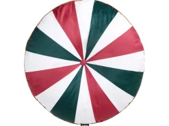 Sæt af 2 pyntepuder TWIRL TREATS Velour 55 x 55 cm 40 x 40 cm Multifarvet Julemønster