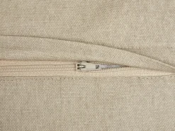 Sæt af 2 pyntepuder VELLEIA Bomuld 45 x 45 cm Brungrå Geometrisk mønster