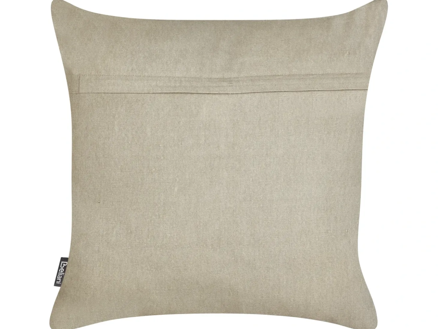 Sæt af 2 pyntepuder VELLEIA Bomuld 45 x 45 cm Brungrå Geometrisk mønster