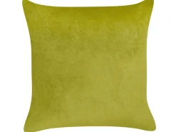Sæt af 2 pyntepuder YUZURI Velour 45 x 45 cm Lysegrøn Dyremønster