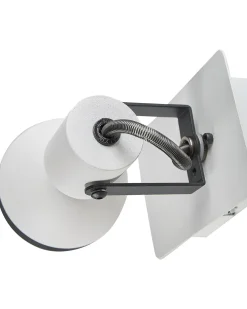 Sæt af 2 spotlight-lamper BARO Hvid Metal Justerbar