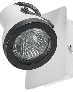 Sæt af 2 spotlight-lamper BARO Hvid Metal Justerbar