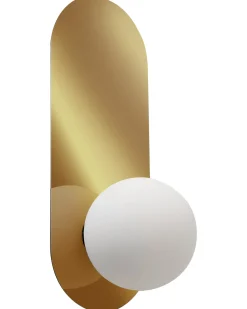 Sæt af 2 væglamper LEISI Guld
