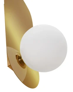 Sæt af 2 væglamper LEISI Guld
