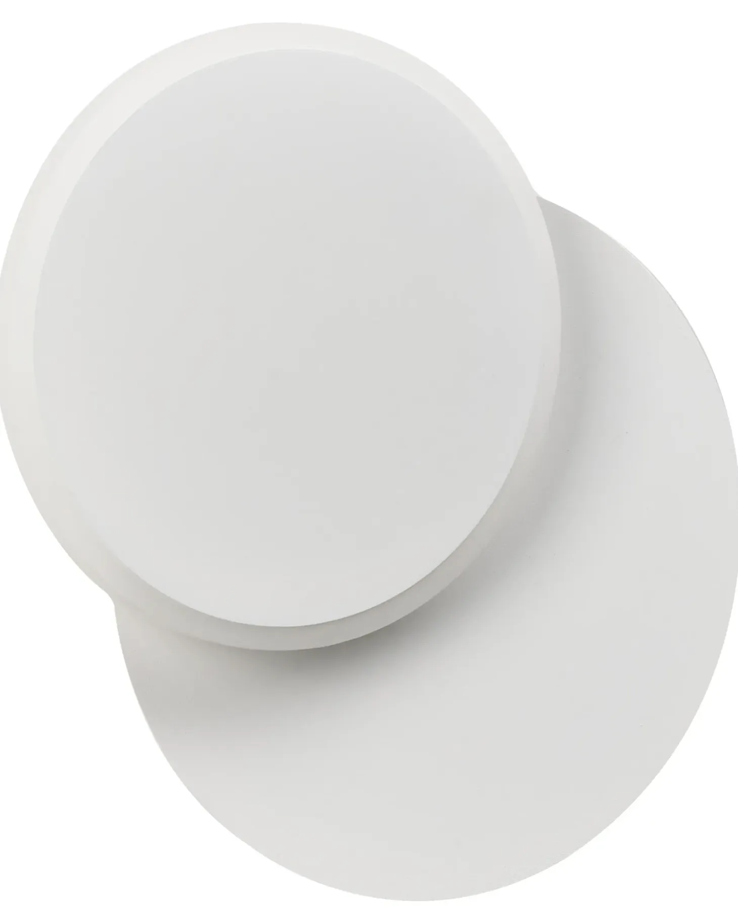 Sæt af 2 væglamper SEMNON Hvid Metal LED
