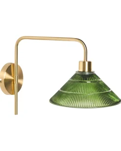 Sæt af 2 væglamper SUMPUL Guld Metal