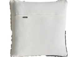 Sæt med 3 dekorative puder ALSTONIA Bomuld 30 x 50 cm 45 x 45 cm Sort Abstraktmønster