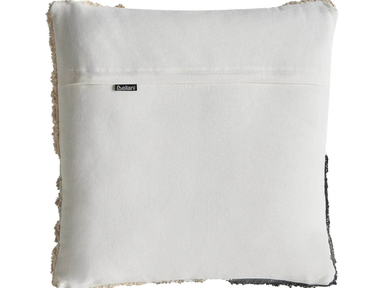 Sæt med 3 dekorative puder ALSTONIA Bomuld 30 x 50 cm 45 x 45 cm Sort Abstraktmønster