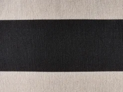 Sæt med 3 dekorative puder MERBAU Bomuld 45 x 45 cm Sort/beige Abstraktmønster
