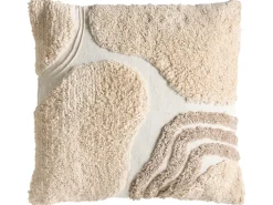 Sæt med 3 dekorative puder ALSTONIA Bomuld 30 x 50 cm 45 x 45 cm Grøn Abstraktmønster