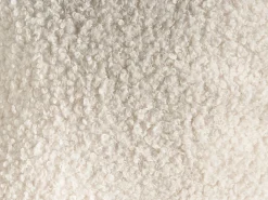 Sæt med 3 dekorative puder WINTERLAND Boucle 30 x 35 cm 45 x 25 cm Lys Beige Julemønster