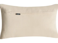 Sæt med 3 dekorative puder AGATHIS Bomuld 30 x 50 cm Sort/beige Abstraktmønster