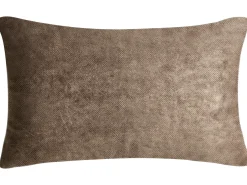 Sæt med 3 dekorative puder VATICA Velour 30 x 50 cm 45 x 45 cm Multifarvet Ensfarvet