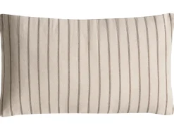 Sæt med 3 dekorative puder MYRISTICA Bomuld 30 x 50 cm 45 x 45 cm Beige Blomstermønster
