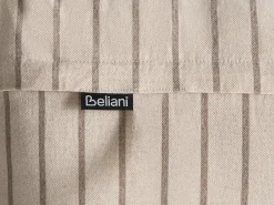 Sæt med 3 dekorative puder MYRISTICA Bomuld 30 x 50 cm 45 x 45 cm Beige Blomstermønster