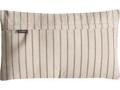 Sæt med 3 dekorative puder MYRISTICA Bomuld 30 x 50 cm 45 x 45 cm Beige Blomstermønster
