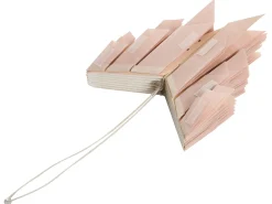 Sæt med 3 hængende dekorationer LED FORSAN Stjerne 41 cm Multifarvet