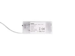 Sæt med 3 hængende dekorationer LED KEITELE Krans 25/30/35 cm Hvid