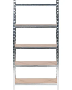 Sæt med 2 hylder til garagen XITTA Metal 150 cm 75 cm Sølv