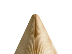 Sæt med 2 juledekorationer VEFSNA Juletræ 90/122 cm Beige/Grøn