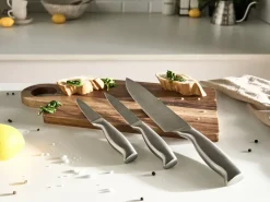 Sæt med 3 knive MASHIKO Sølv