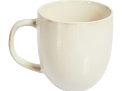 Sæt med 4 kopper GINSENG Stentøj Lys Beige