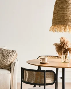 Sæt med 4 kopper GINSENG Stentøj Lys Beige