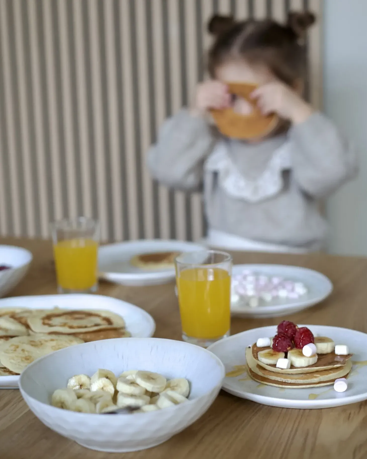 Sæt med 4 middagstallerkener SESAME Stentøj Lysegrå