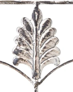 Sæt med 2 reoler SICILY Metal 122/90 cm 43/37 cm Grå