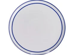 Sæt med 24 stykker service AMCHUR Porcelæn Hvid/blå
