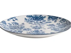 Sæt med 24 stykker service BASIL Porcelæn Blå