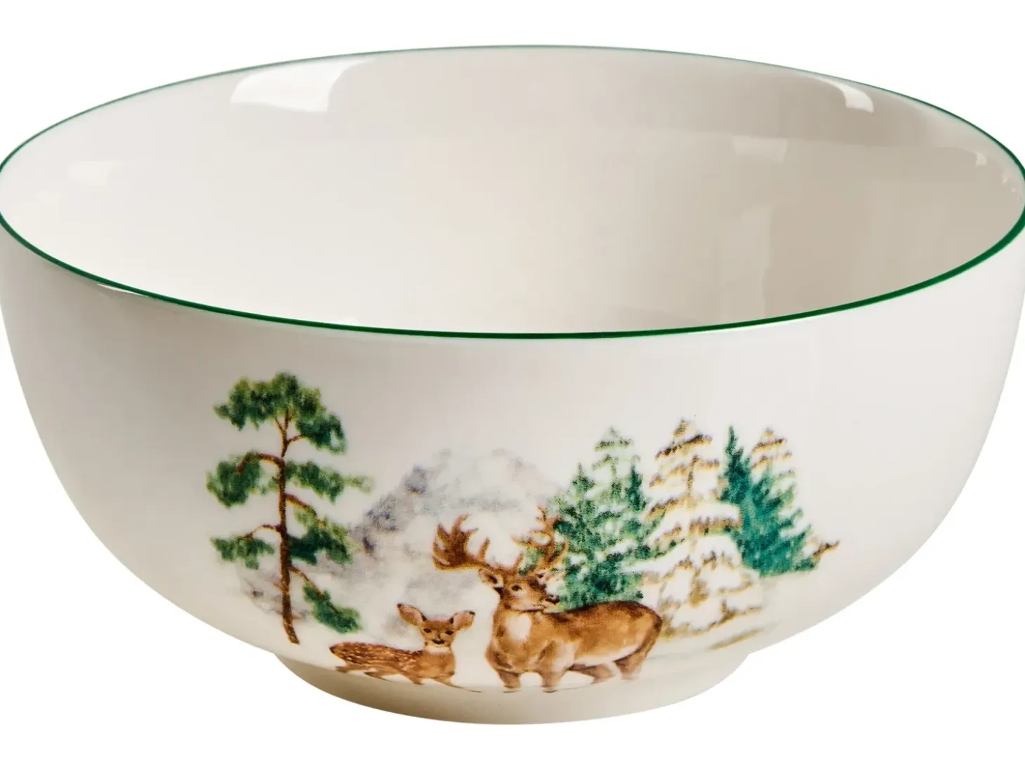 Sæt med 12 stykker service CHILI Porcelæn Hvid