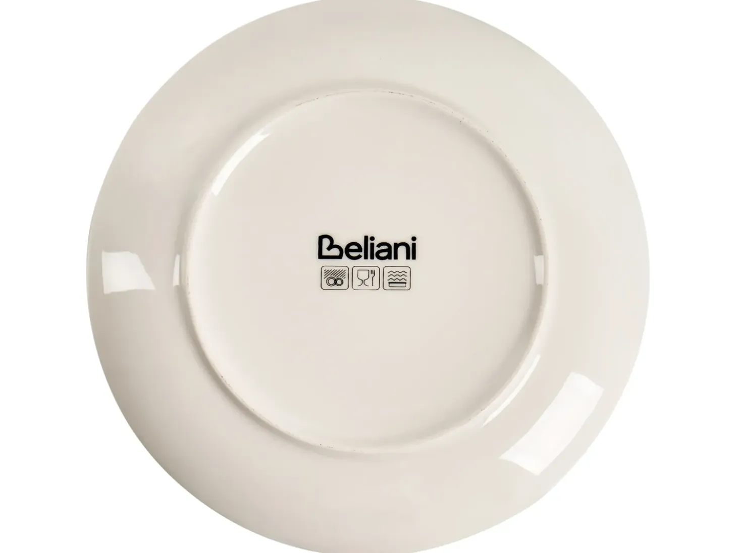 Sæt med 12 stykker service CHILI Porcelæn Hvid