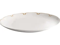 Sæt med 24 stykker service CHAROLI Porcelæn Hvid/guld