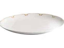 Sæt med 24 stykker service CHAROLI Porcelæn Hvid/guld