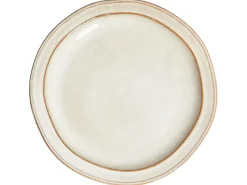 Sæt med 24 stykker service CHIVES Stentøj Lys Beige