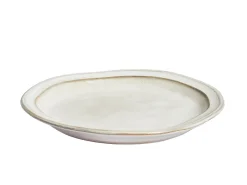Sæt med 24 stykker service CHIVES Stentøj Lys Beige