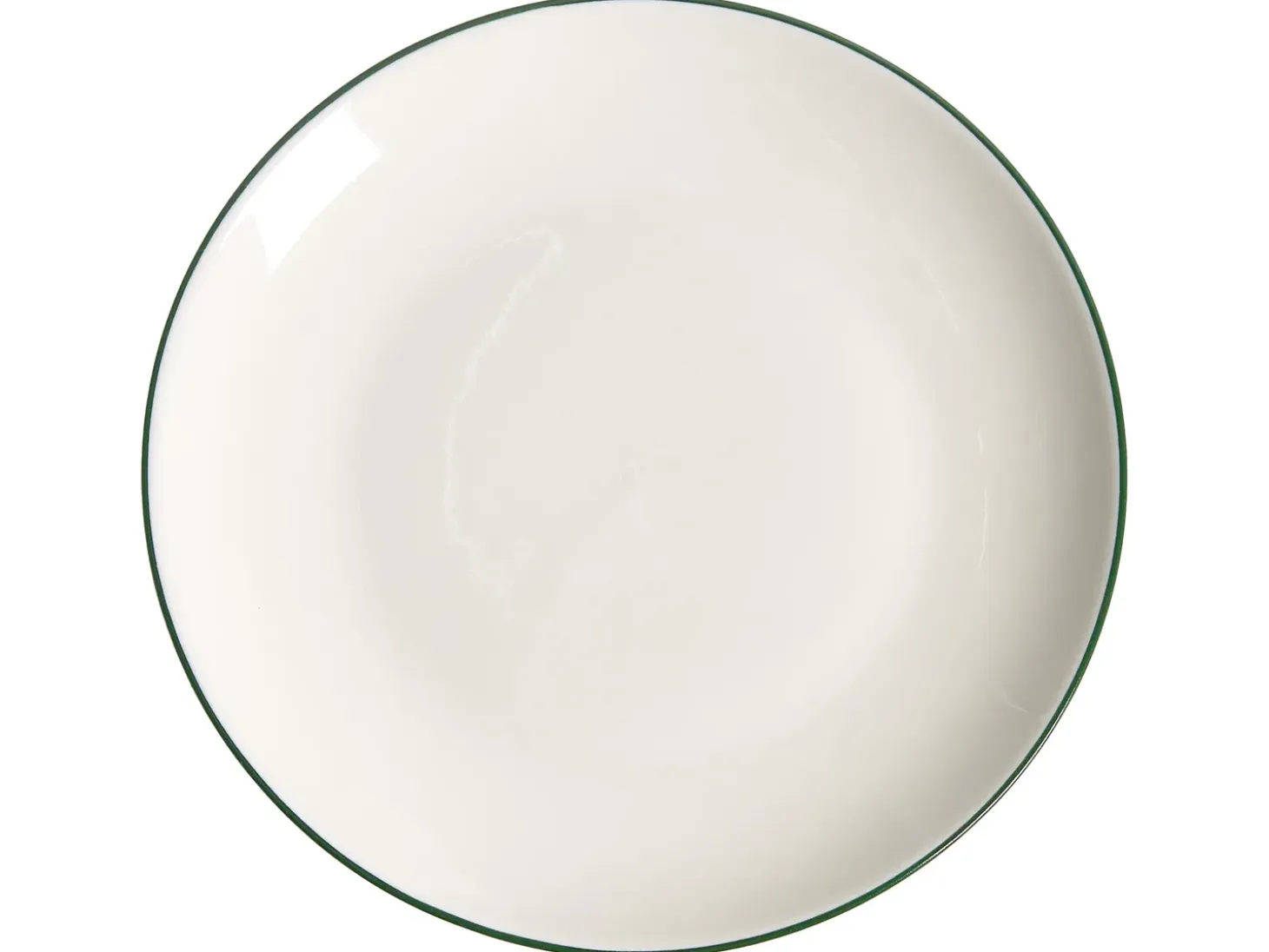 Sæt med 24 stykker service CUMIN Porcelæn Off-white/ Grøn