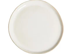 Sæt med 24 stykker service HOPS Stentøj Lys Beige