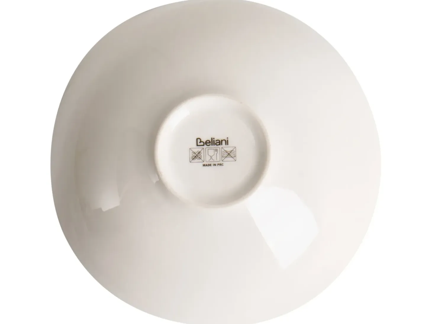 Sæt med 24 stykker service HYSSOP Porcelæn Hvid