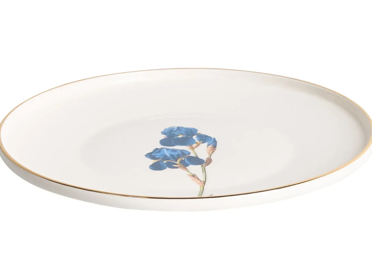 Sæt med 24 stykker service HYSSOP Porcelæn Hvid