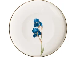 Sæt med 24 stykker service HYSSOP Porcelæn Hvid